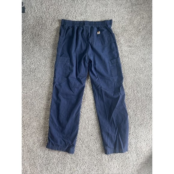 CARHARTT Womens Navy Cargo Scrub Pants Size small nurse hospital healthcare - Picture 8 of 8